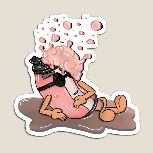 Artikelvorschau, Getränkedosen-Fan-Art-Aufkleber entworfen und verkauft von dznify.
