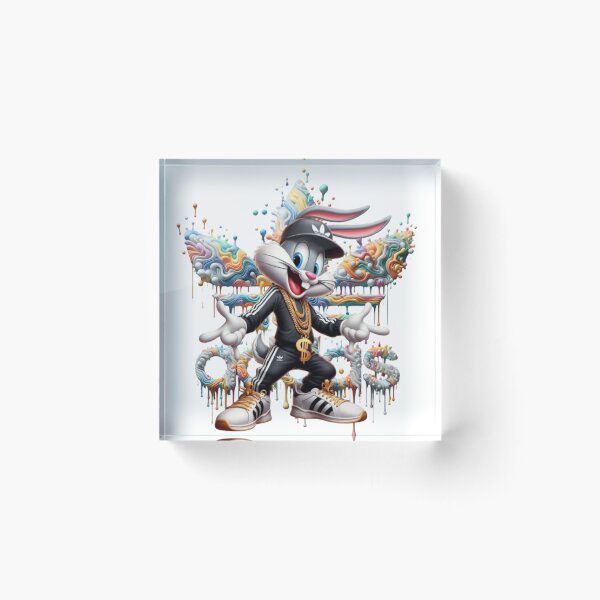 Item preview, Rapper athlete rabbit designed and sold by FNCS.SHOP.