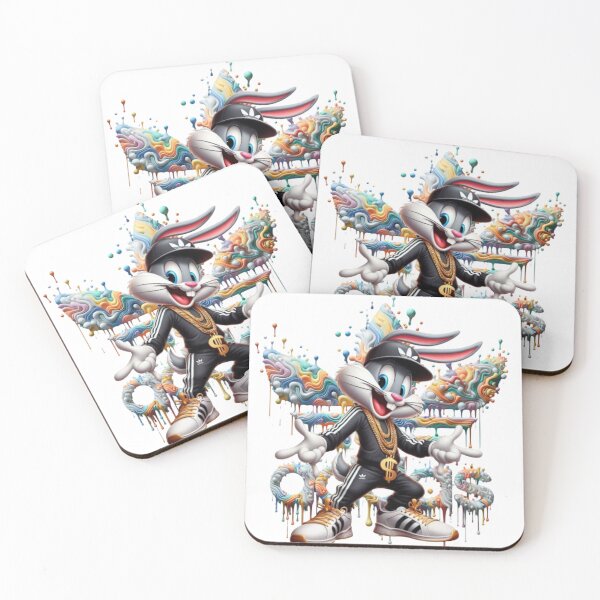 Item preview, Rapper athlete rabbit designed and sold by FNCS.SHOP.