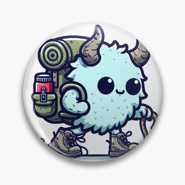 Item preview, Kawaii Quirky Lich With Hiking Boots designed and sold by CanvasCutie.