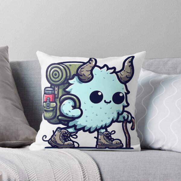 Item preview, Kawaii Quirky Lich With Hiking Boots designed and sold by CanvasCutie.