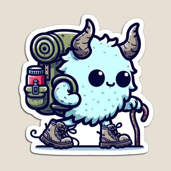 Item preview, Kawaii Quirky Lich With Hiking Boots designed and sold by CanvasCutie.