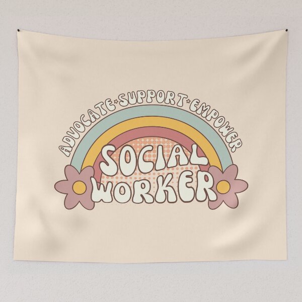 Item preview, Advocate Support Empower Social Worker Graduate designed and sold by SunfullyYours.