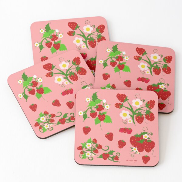 Item preview, Strawberries and Blossoms On The Vine designed and sold by CheriesArt.