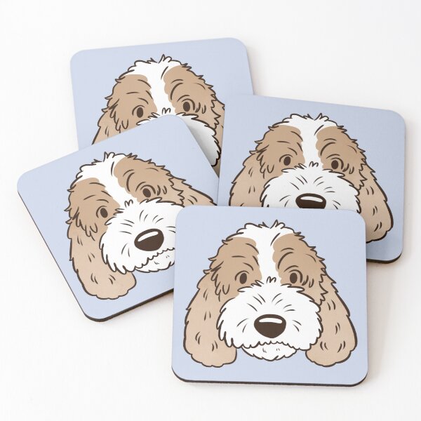 Item preview, Petit basset griffon vendéen dog face  designed and sold by Yaragold.
