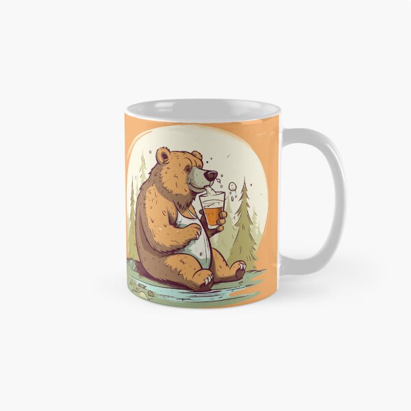 Item preview, Bear drinking Beer  designed and sold by Amir Faysal.