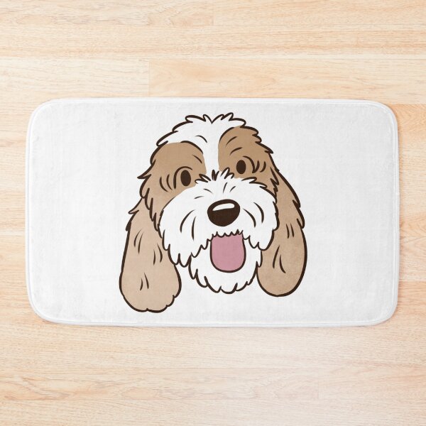 Item preview, Cute Petit basset griffon vendéen dog face  designed and sold by Yaragold.