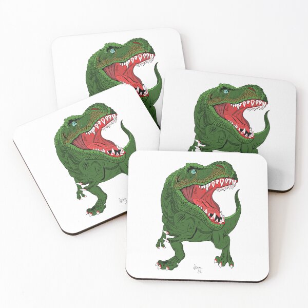 Item preview, t-rex art colored  designed and sold by TheSkrleshop.