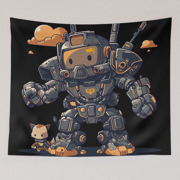 Item preview, Chibi Iron Lotus Mech designed and sold by slemfiskz.