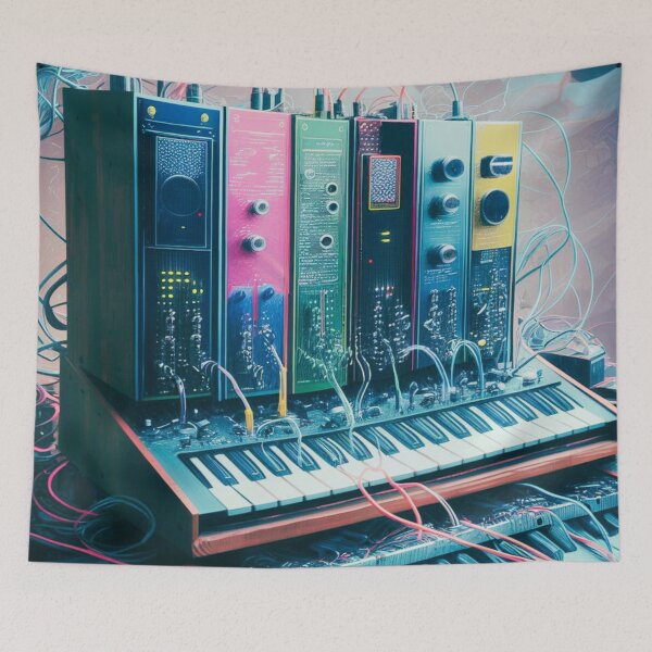 Item preview, Electric Echoes: A Modular Synth Odyssey designed and sold by BeagleDesigns.