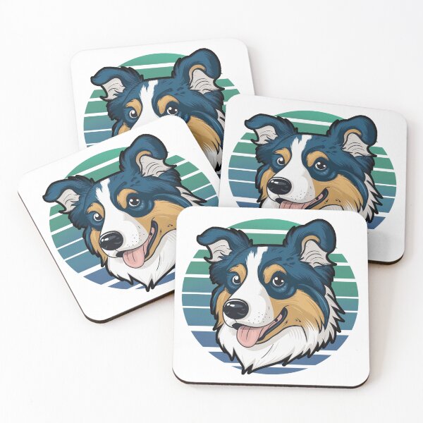 Item preview, Blue Merle Border Collie designed and sold by SztuKarola.