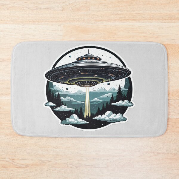 Item preview, Nightly Arrival - UFO  designed and sold by LiveDesigner.