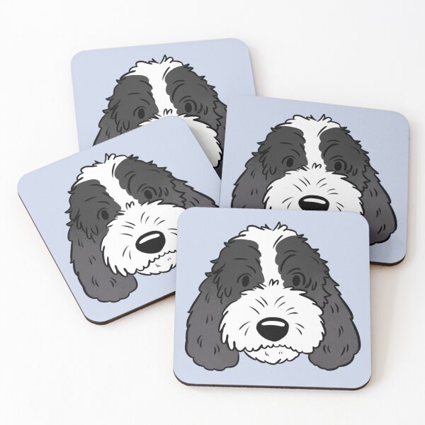 Item preview, Cute Petit basset griffon vendéen dog face  designed and sold by Yaragold.