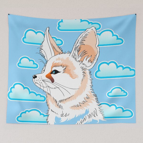 Item preview, Cloudy fox designed and sold by White-Peacock.