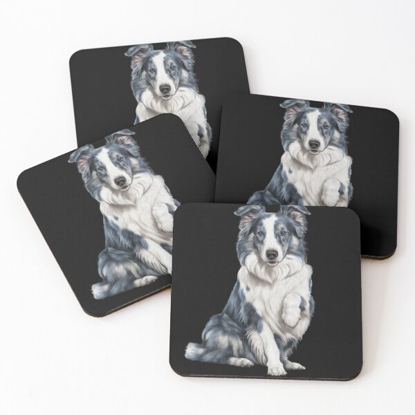 Item preview, Blue Merle Border Collie designed and sold by SztuKarola.
