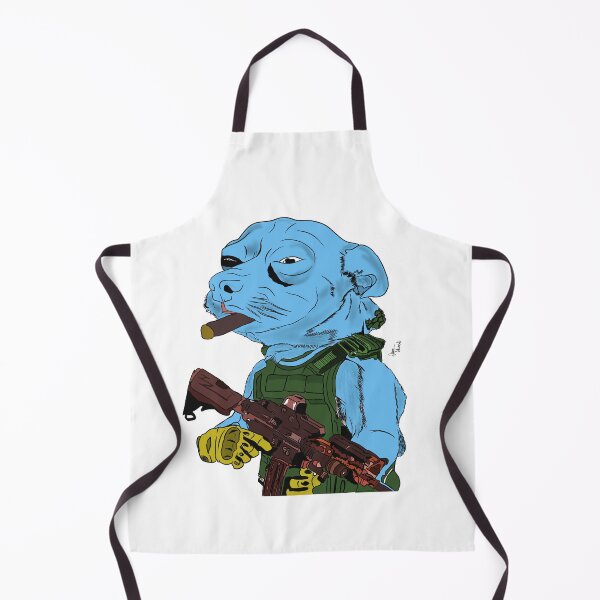 Item preview, armed dog colored art designed and sold by TheSkrleshop.