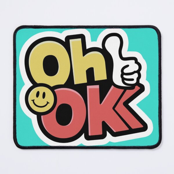Item preview, oh stickers ok stickers okay funny love joke designed and sold by HelloWoord.