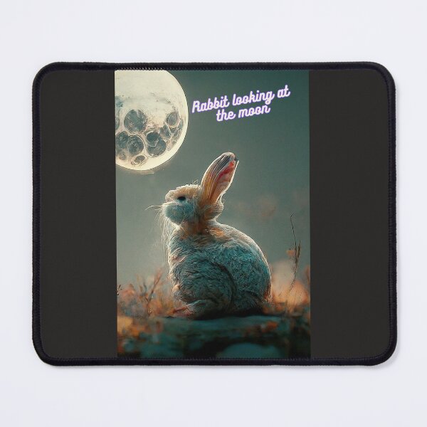 Item preview, Rabbit looking at the moon designed and sold by chaichanok.