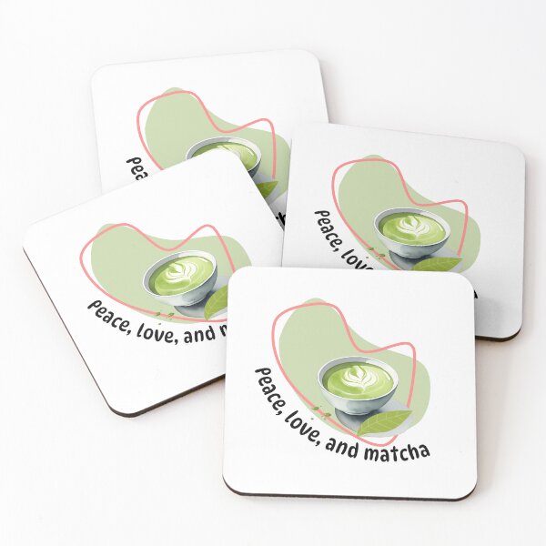Item preview, Peace, Love, and Matcha: A Journey to Wellness designed and sold by ArchVibe.