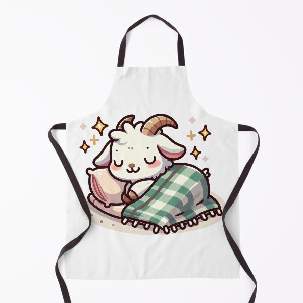 Item preview, Kawaii Goat: A Cozy Blanket designed and sold by CanvasCutie.