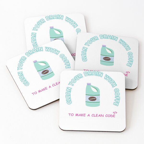 Item preview, TO make a clean code , drink coffee designed and sold by DIFFrent-world.