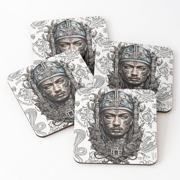 Item preview, Russian Prison; Tattoo Style;  designed and sold by StickerApe.