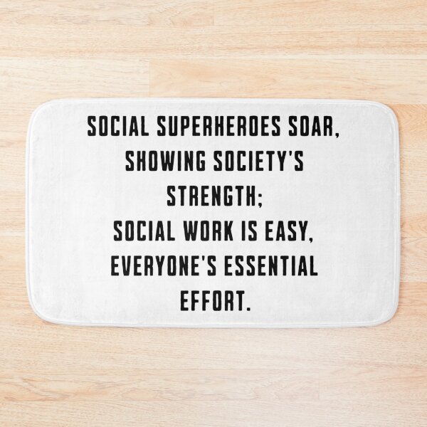 Item preview, Social Work Is easy, everyone essential effort designed and sold by Taans-Creation.
