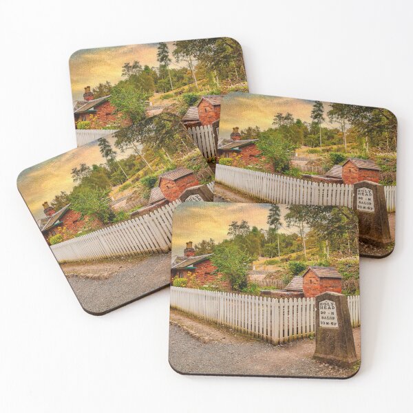 Item preview, Victorian Cottage with Milestone Marker designed and sold by AJEvans.