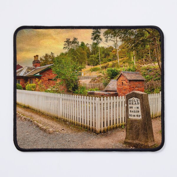 Item preview, Victorian Cottage with Milestone Marker designed and sold by AJEvans.