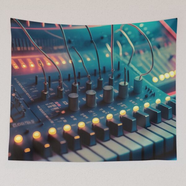 Item preview, Circuit Harmonies: The Modular Synth Symphony designed and sold by BeagleDesigns.