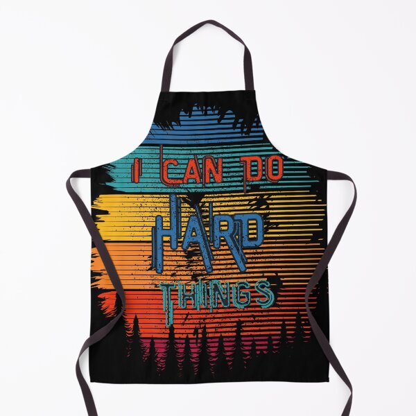 Item preview, I Can do Hard Things Rainbow Print designed and sold by martindesignden.
