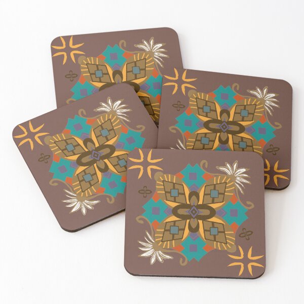 Item preview, Geo Bohemian Brown Western designed and sold by Ldydesign.