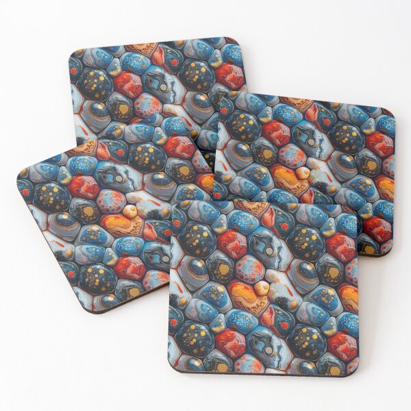 Item preview, Planetary Textures: A Marbled Cosmos designed and sold by palmyst.