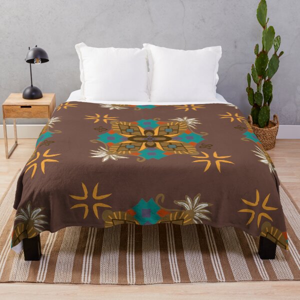 Item preview, Geo Bohemian Brown Western designed and sold by Ldydesign.