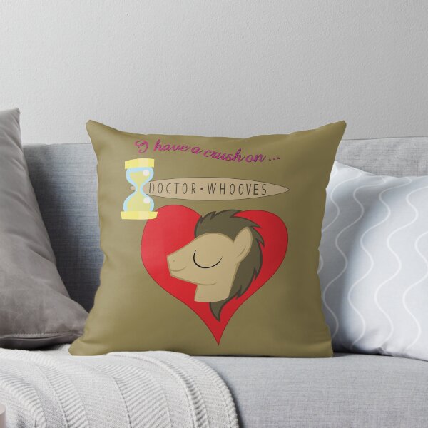Item preview, I have a crush on... Doctor Whooves - with text designed and sold by Stinkehund.