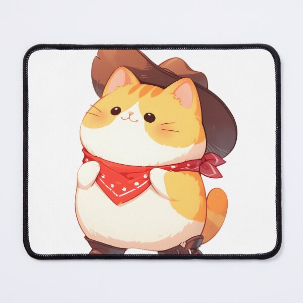 Item preview, Cute Cowboy Cat designed and sold by StickySparkle.