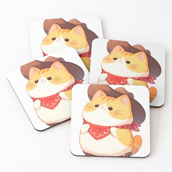 Item preview, Cute Cowboy Cat designed and sold by StickySparkle.
