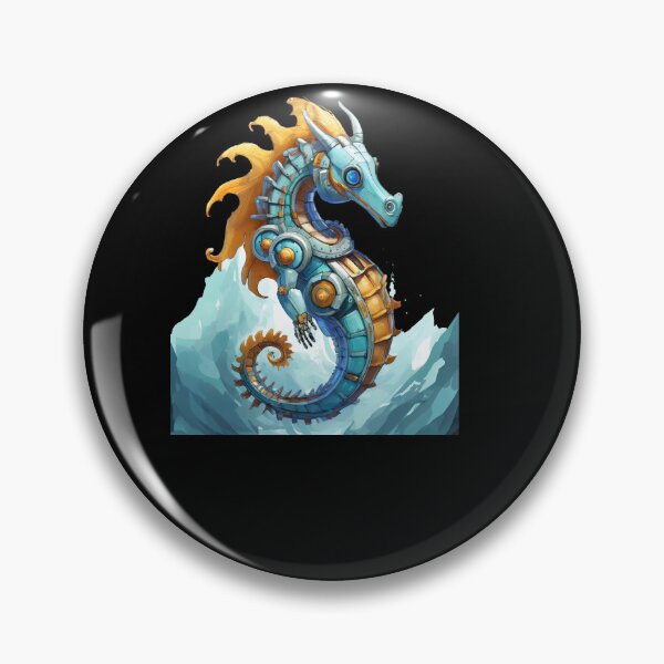 Item preview, Mechanical Seahorse designed and sold by Praphul Garg.