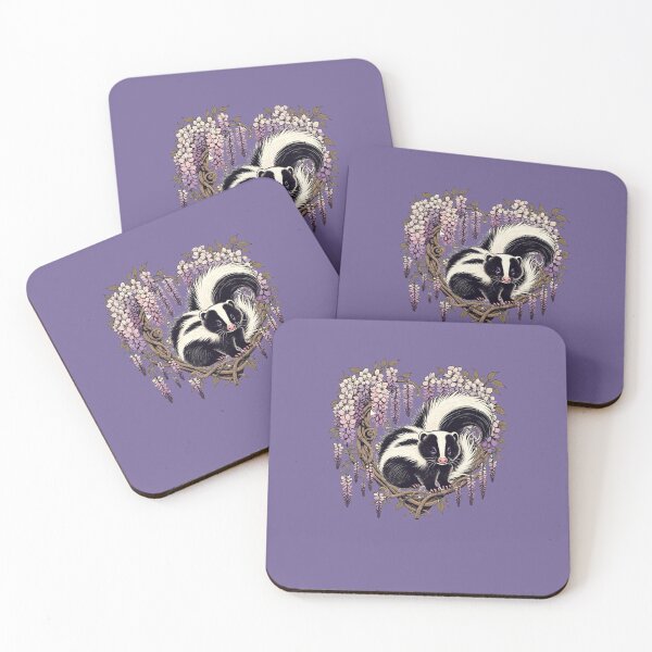 Item preview, Wisteria Skunk designed and sold by FrictionMaxxing.
