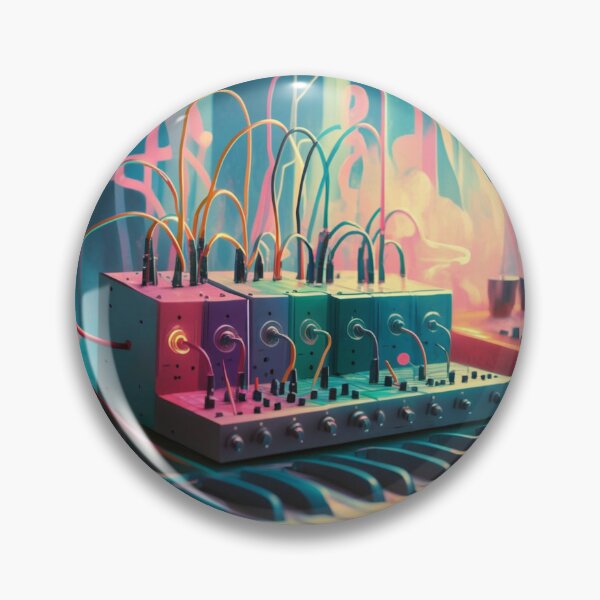Item preview, Mechanical Melodies: Crafting with Modular Synth designed and sold by BeagleDesigns.