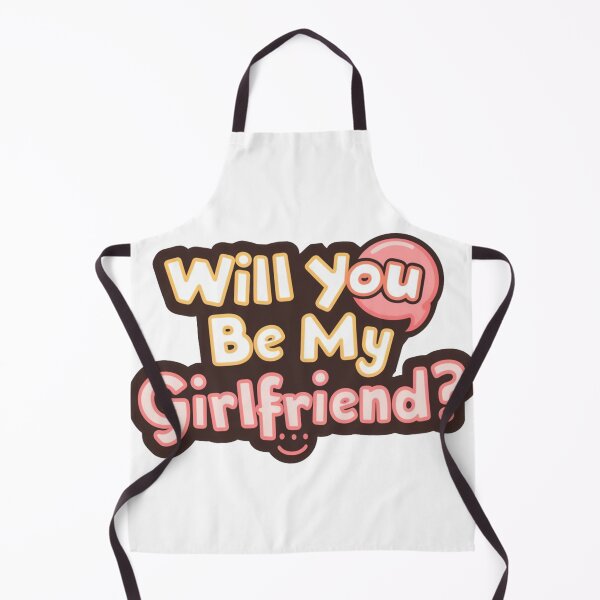 Item preview, will you be my girlfriend sticker funny love  designed and sold by HelloWoord.
