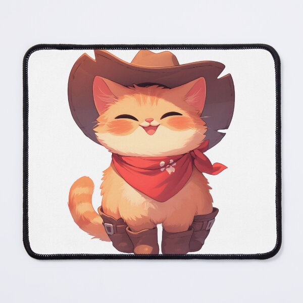Item preview, Cute Cowboy Cat designed and sold by StickySparkle.