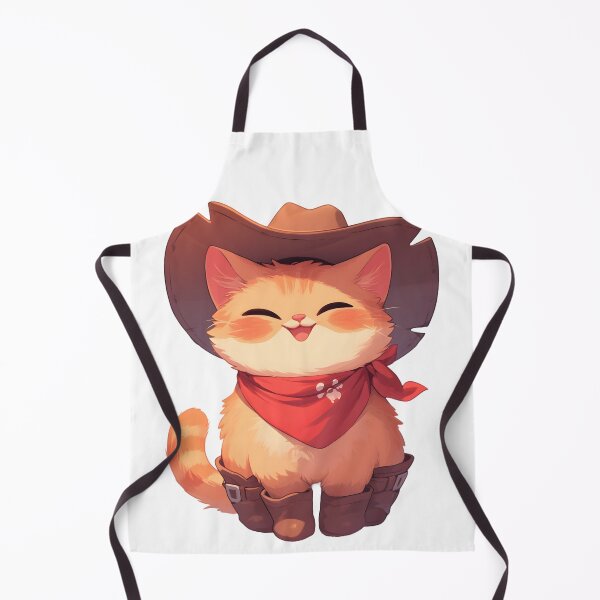 Item preview, Cute Cowboy Cat designed and sold by StickySparkle.