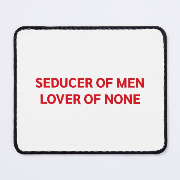 Item preview, SEDUCER OF MEN LOVER OF NON (red) designed and sold by strous.