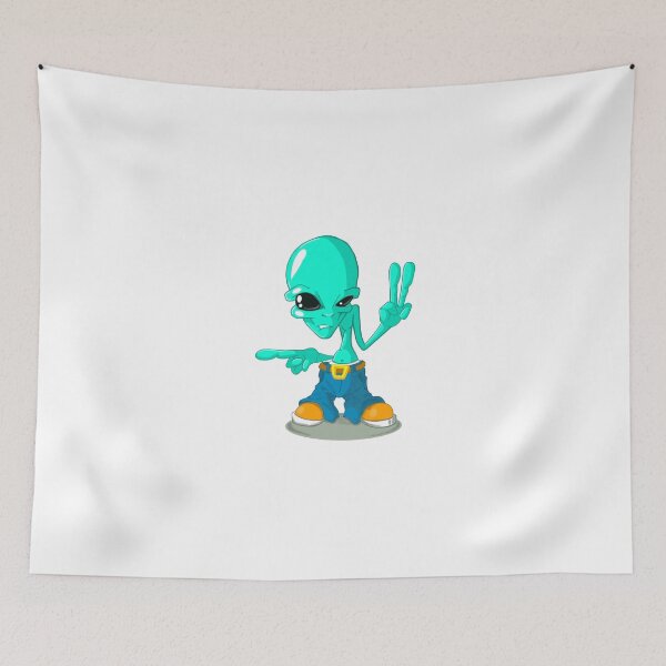 Item preview, Blue alien designed and sold by TheEndDesign.