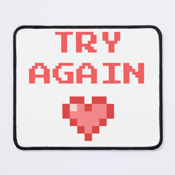 Item preview,  Try Again - pixel heart designed and sold by mwb1274.