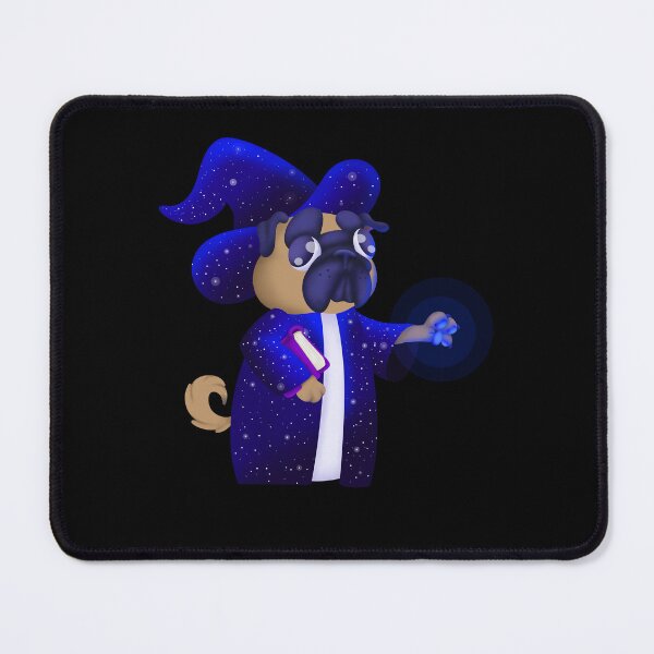 Item preview, Wizard Pug designed and sold by Upbeat-Cryptid.