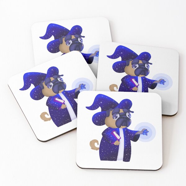 Item preview, Wizard Pug designed and sold by Upbeat-Cryptid.
