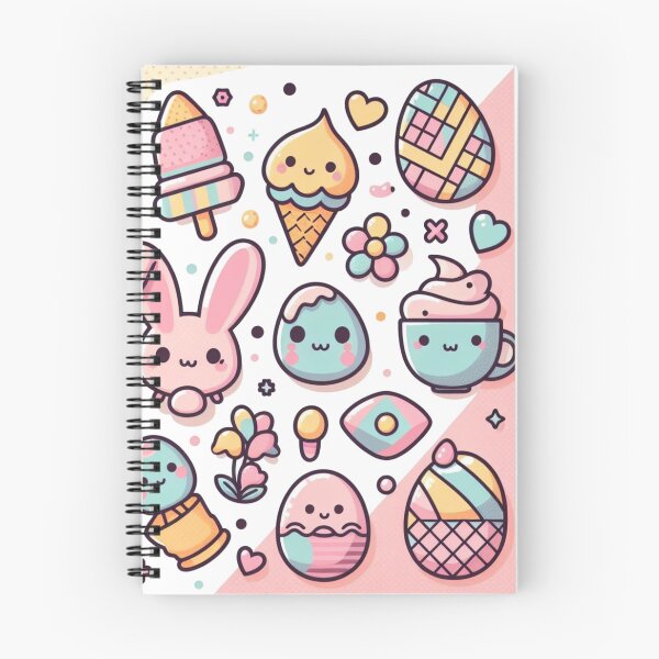 Item preview, Kawaii Easter Bunny designed and sold by Tw1nsAIArt.