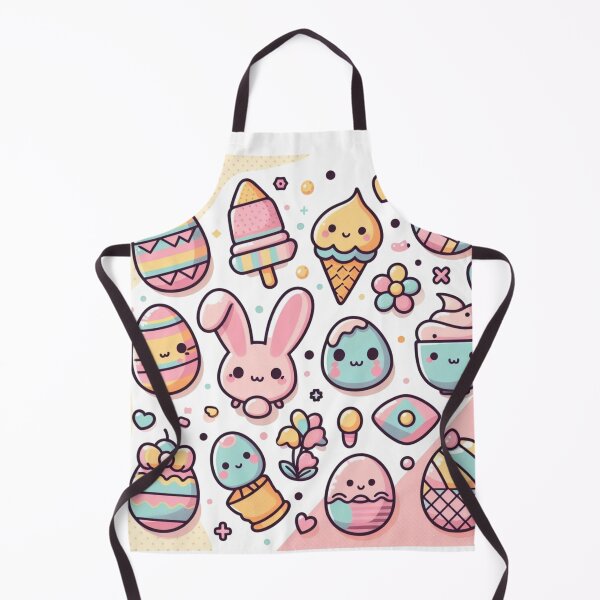 Item preview, Kawaii Easter Bunny designed and sold by Tw1nsAIArt.
